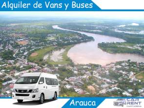 Alquiler de Van Minivan y Buses en Arauca