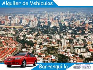 Alquiler de vehiculos en Barranquilla