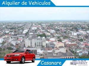 Alquiler de vehiculos en Casanare