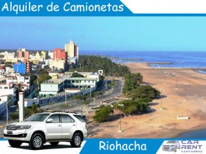 Alquiler de camionetas en Riohacha