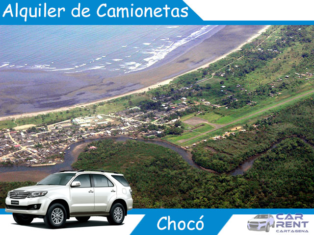 Alquiler de camionetas en Chocó