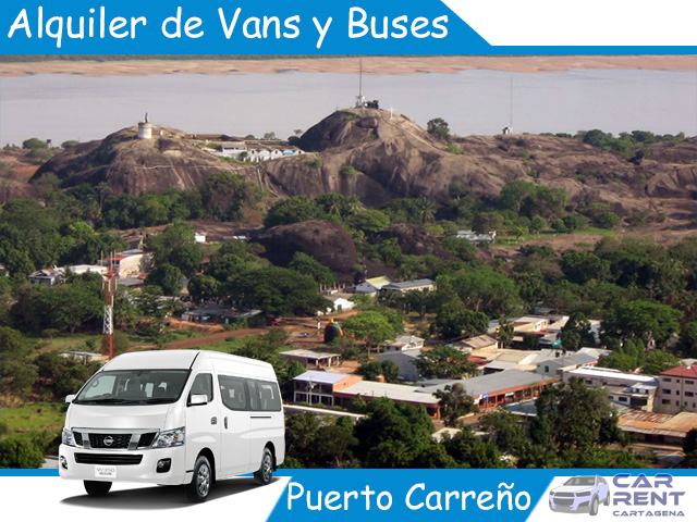 Alquiler de Vans, Minivan y Buses en Puerto Carreño