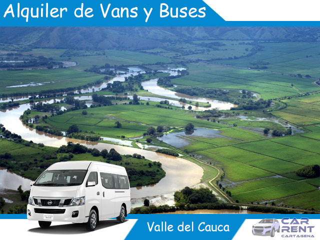 Alquiler de Van Minivan y Buses en Valle del Cauca