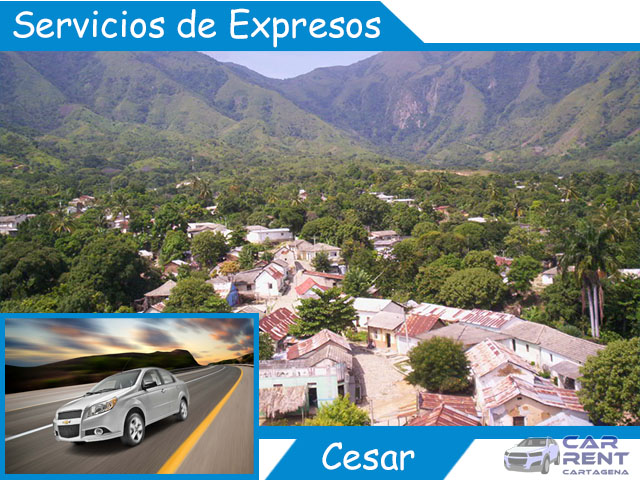 Servicio de expresos en Cesar