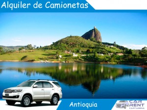 Alquiler de Camioneta en Antioquia