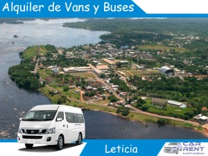 Alquiler de van Minivans y Buses en Leticia